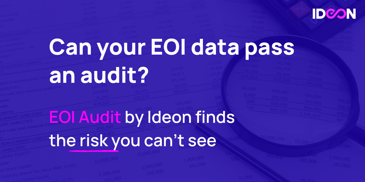 De-risk Your EOI Data: Introducing IdeonEOI